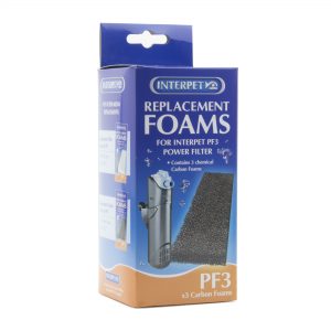 Internal Power Filter Replacement Carbon Filter Pads (3pk) - PF3