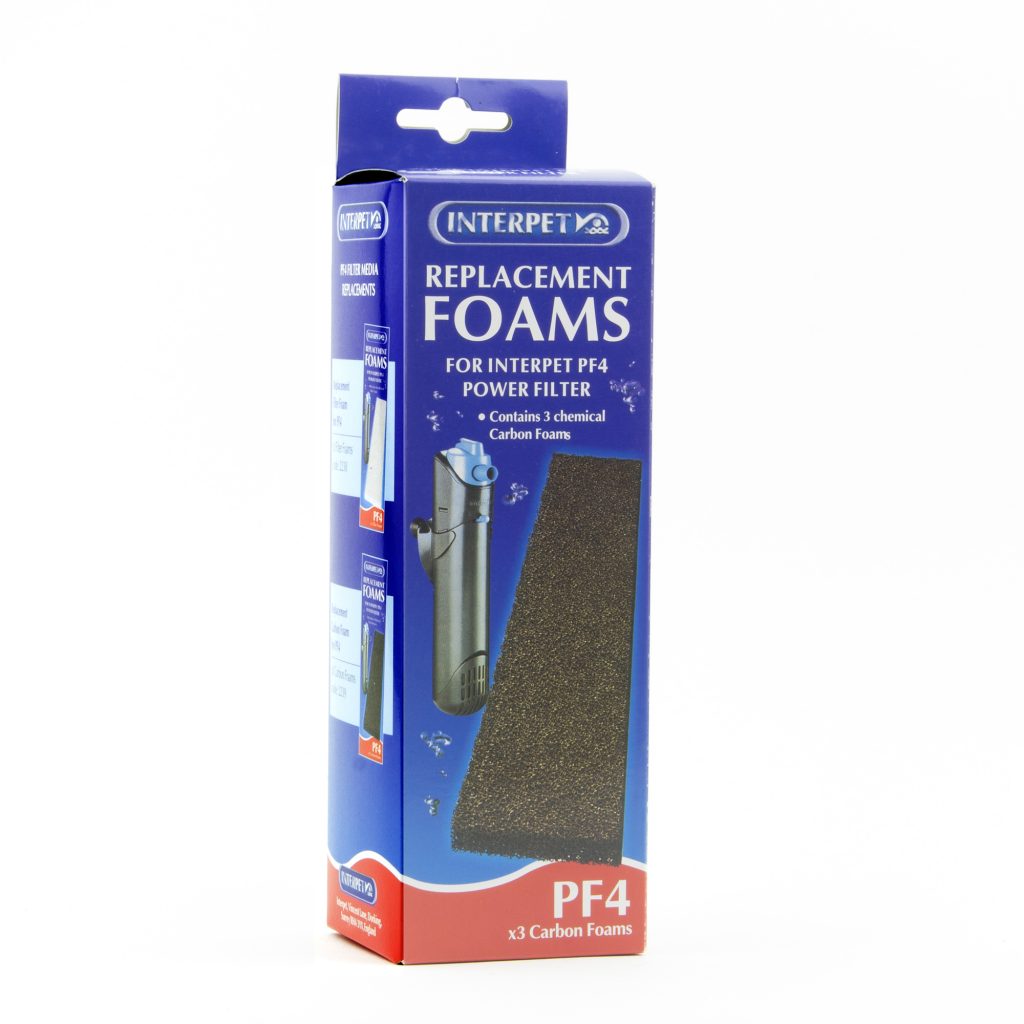 Internal Power Filter Replacement Carbon Filter Pads (3pk) - PF4