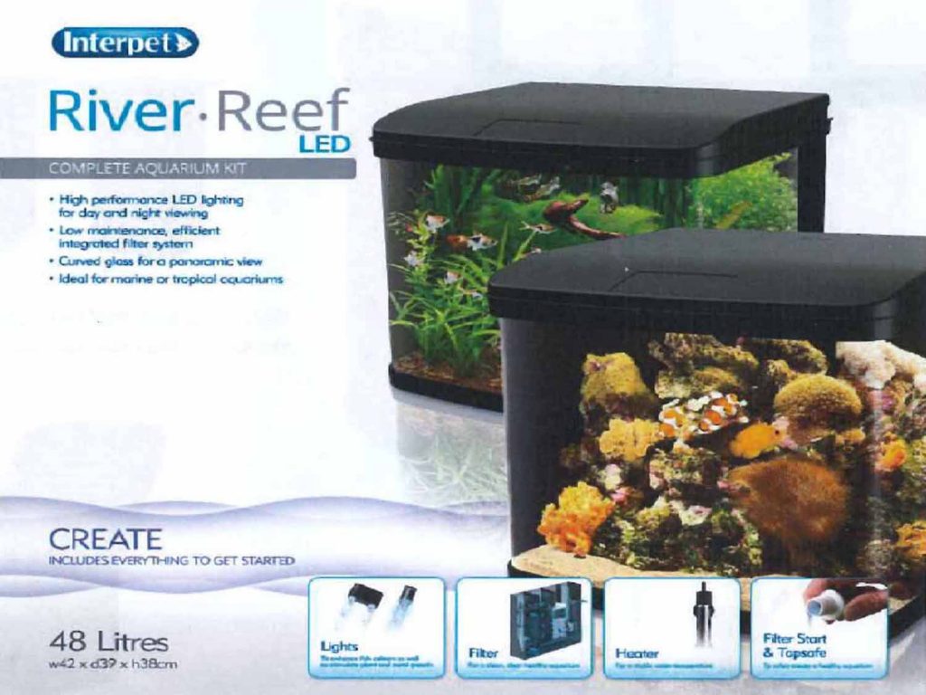 River Reef LED Aquarium - 48L - Image 3