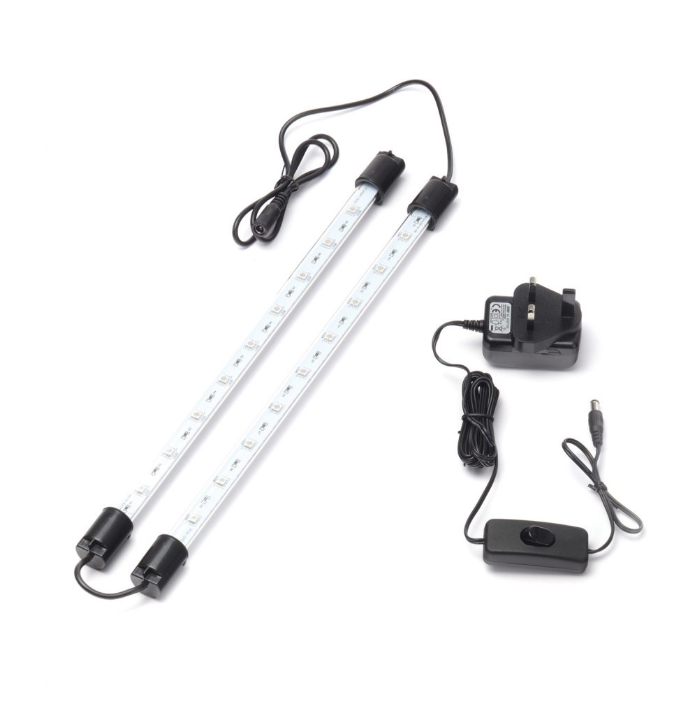 LED Bright Blue Moon Twin System - 2 x 36cm