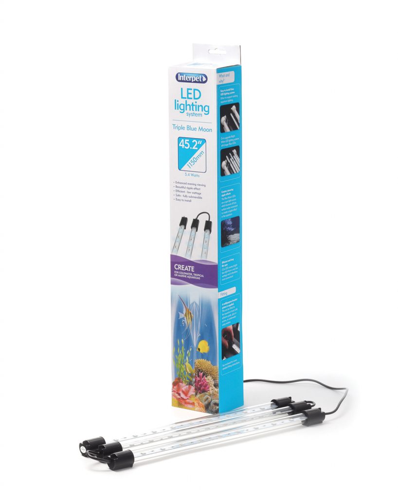 LED Bright Blue Moon Triple System - 3 x 36cm - Image 2