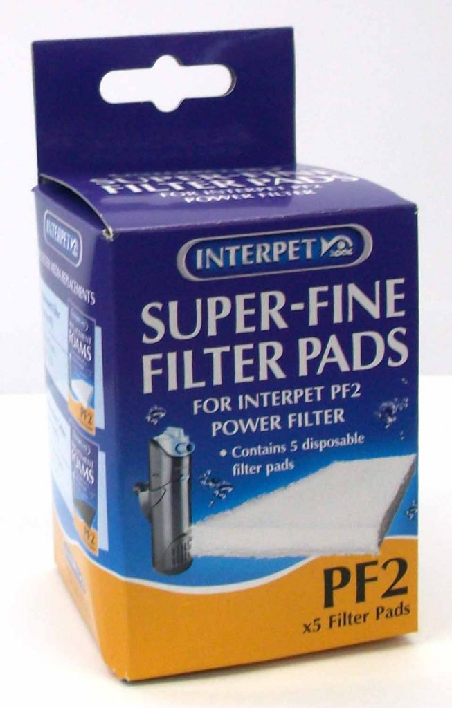Internal Power Filter Replacement Super Fine Filter Pads (5pk) - PF2