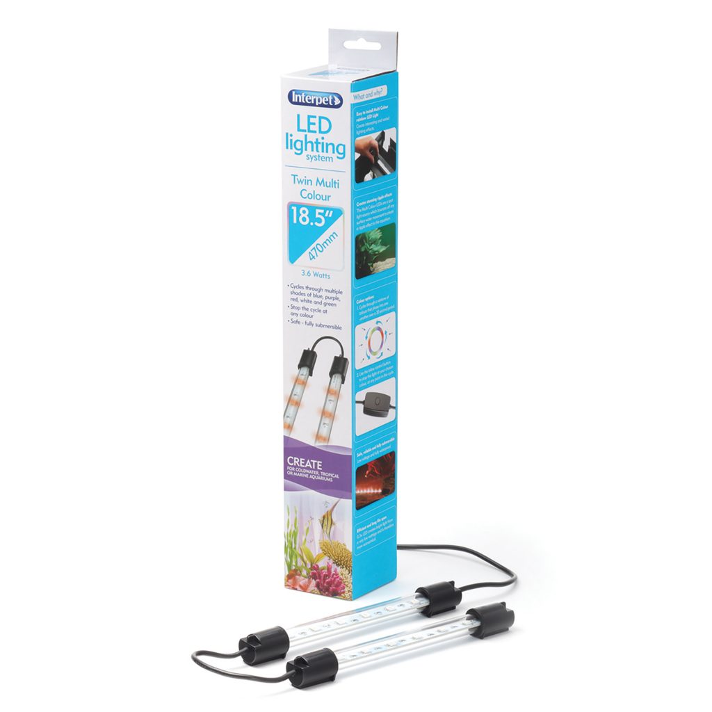 LED Colour Change Twin System - 2 x 20cm - Image 2