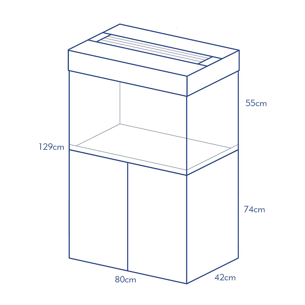 Tri-Spec 2 Aquarium Fully Loaded Kit - 166l - Image 2