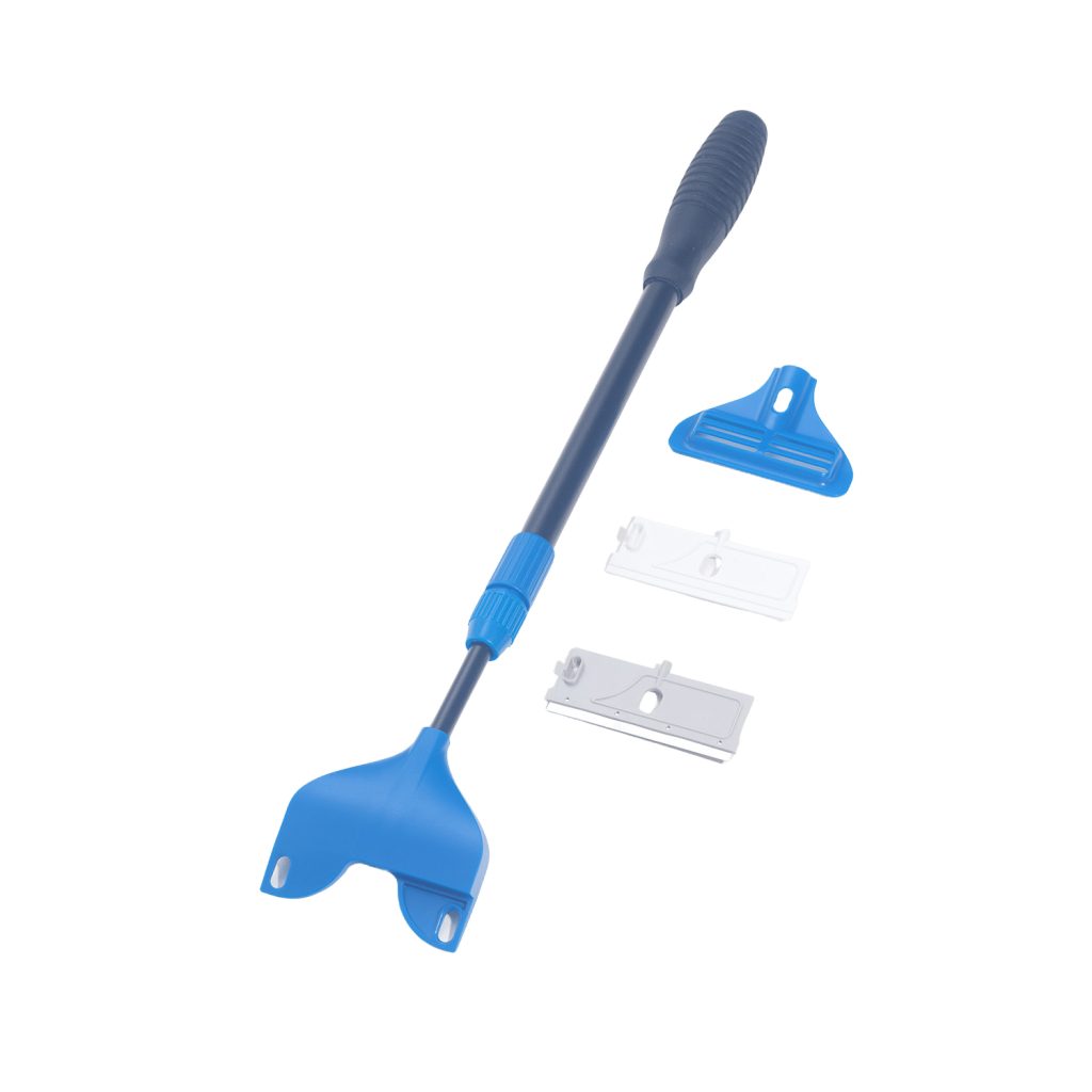 Twist & Click Scraper with Adjustable Handle - Image 2