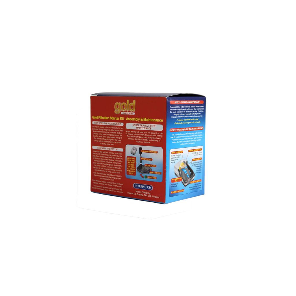 Gold Fish Bowl Undergravel Filter Starter Kit - Image 2