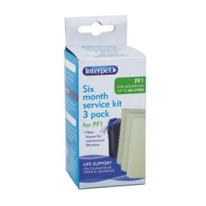 Internal Power Filter Replacement Plain Filter Pad (4pk) - PF1