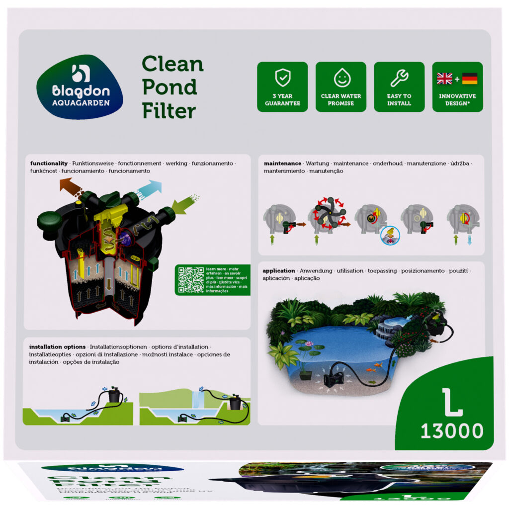Blagdon Aquagarden Clean Pond Filter L (13000) - Image 3