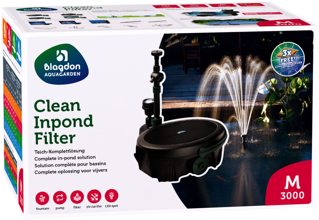 Blagdon Aquagarden Clean Inpond Filter M (3000)